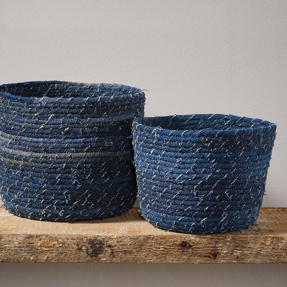 Denim Basket - Large