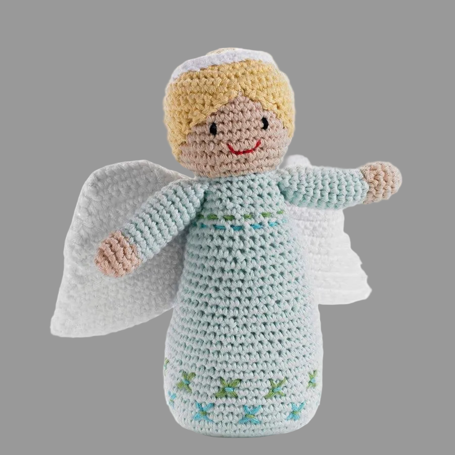 Plush Angel Rattle
