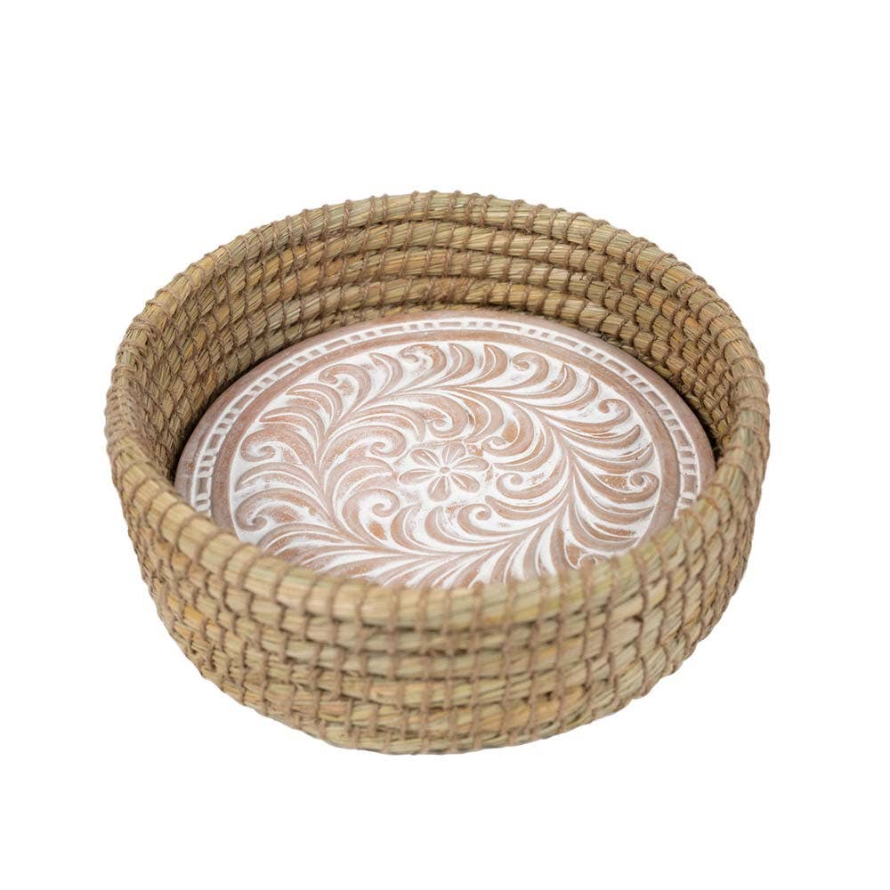 Round Bread Basket w/ Warmer