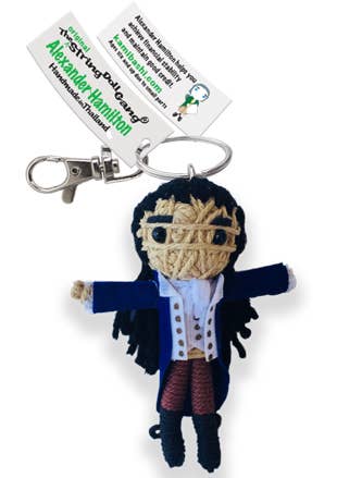String Doll Keychain - Alexander Hamilton