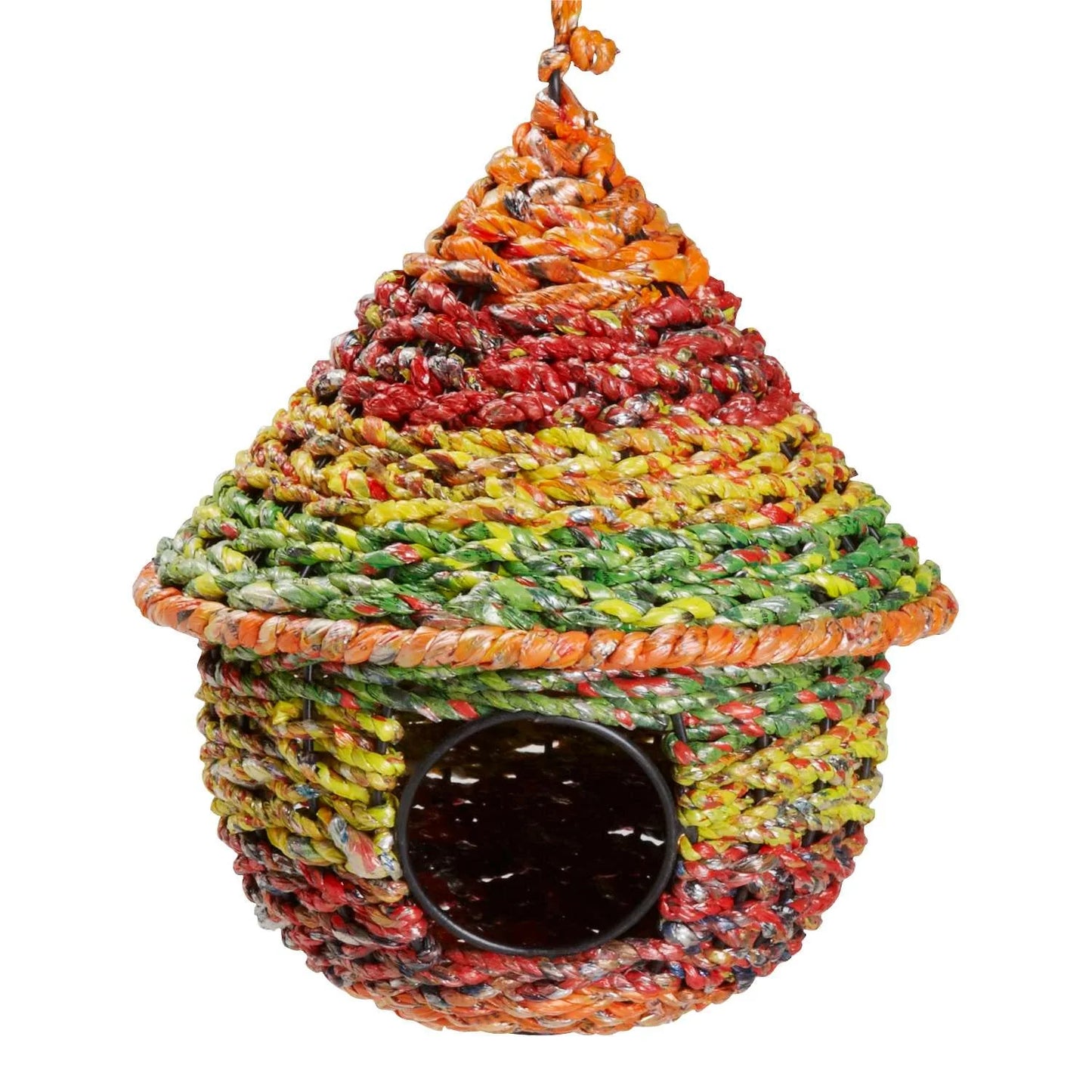Multi-Colored Birdhouse