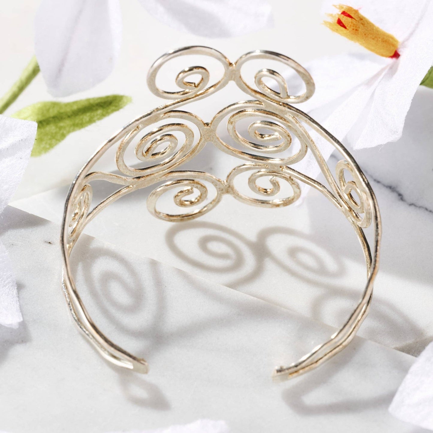 Swirl Cuff Bracelet