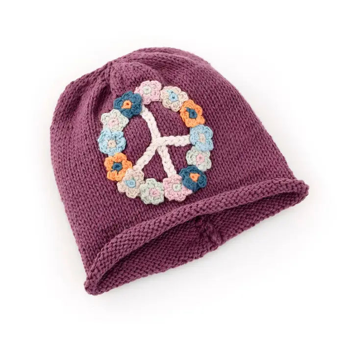 Peace Sign Beanie
