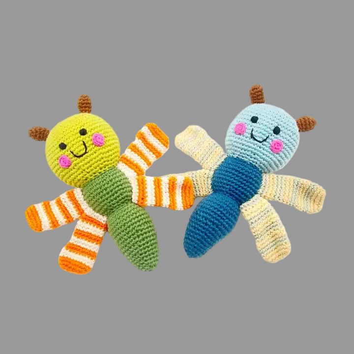 Plush Dragonfly Rattle
