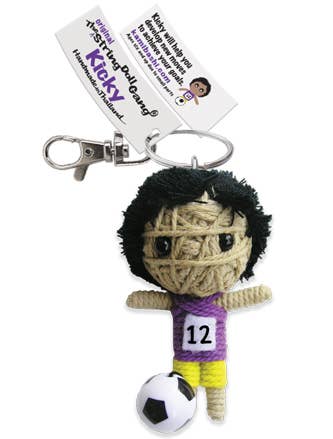 String Doll Keychain - Kicky Boy