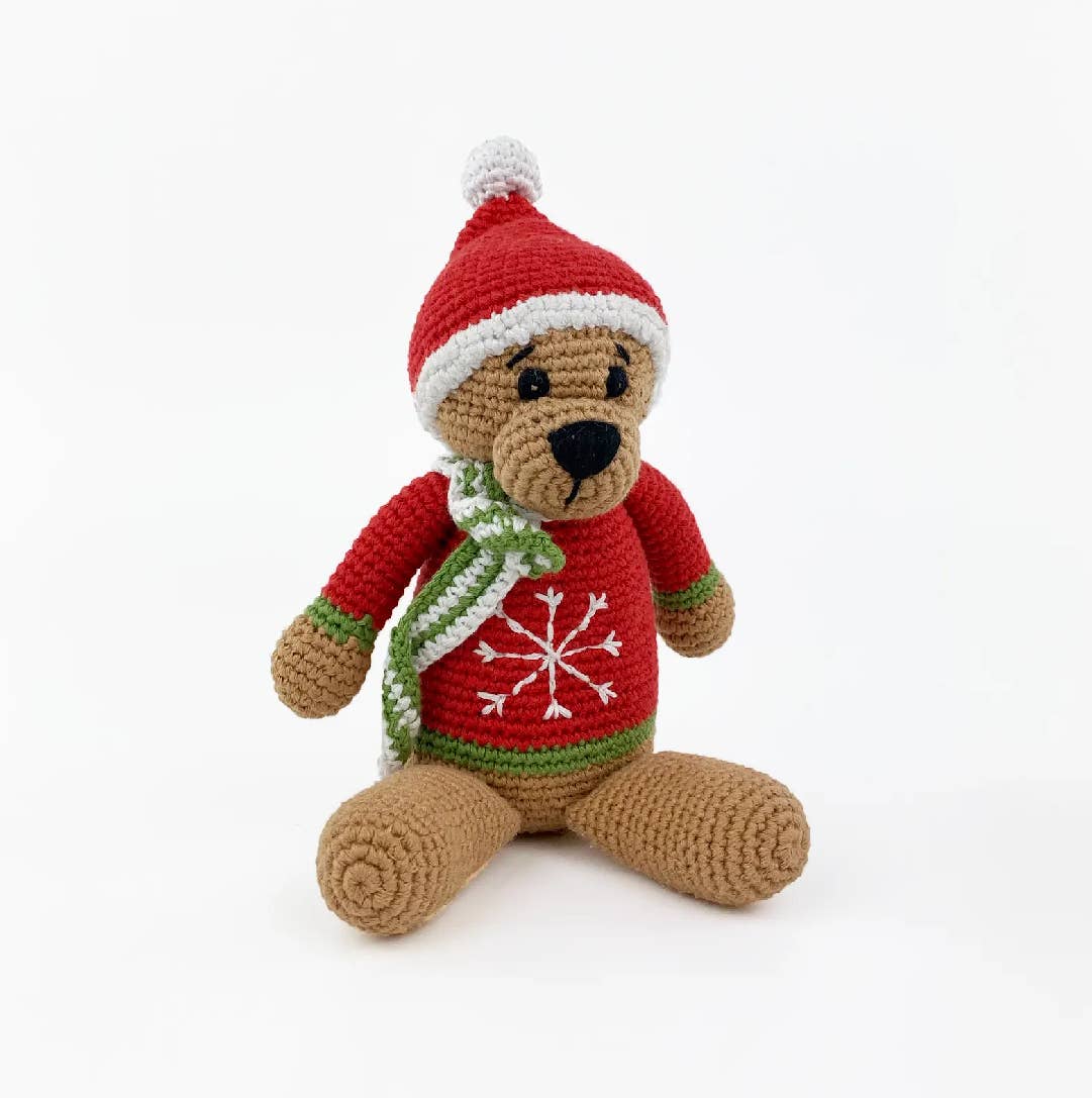 Plush Christmas Teddy Bear