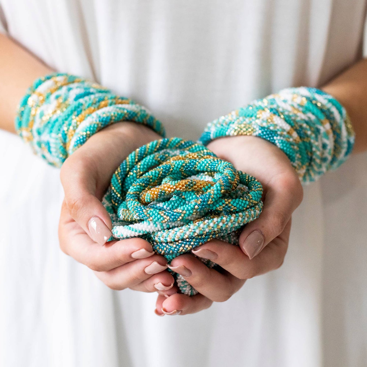 Roll-On® Bracelets - Aquamarine