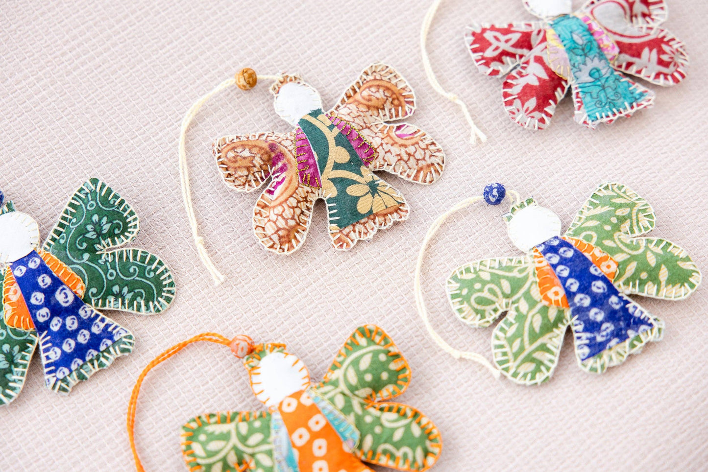 Stitched Angel Ornament