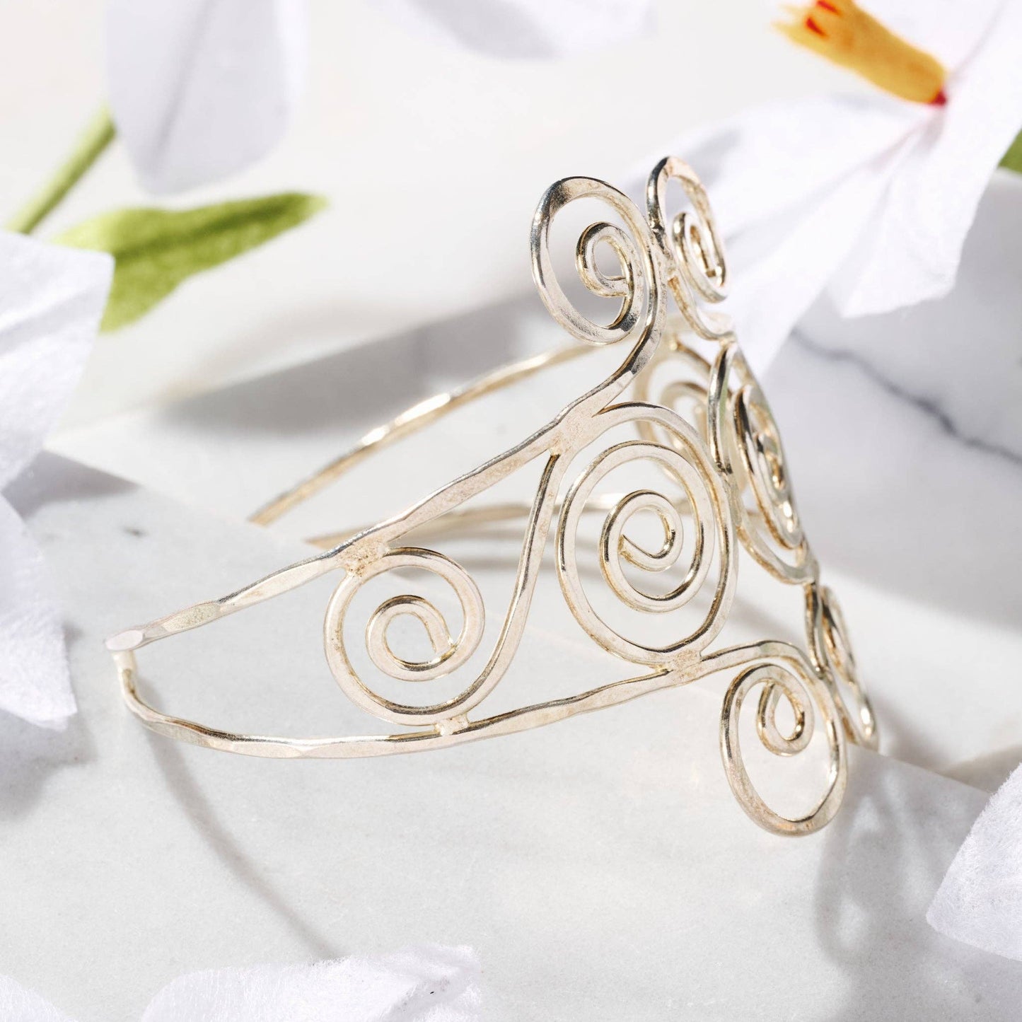 Swirl Cuff Bracelet