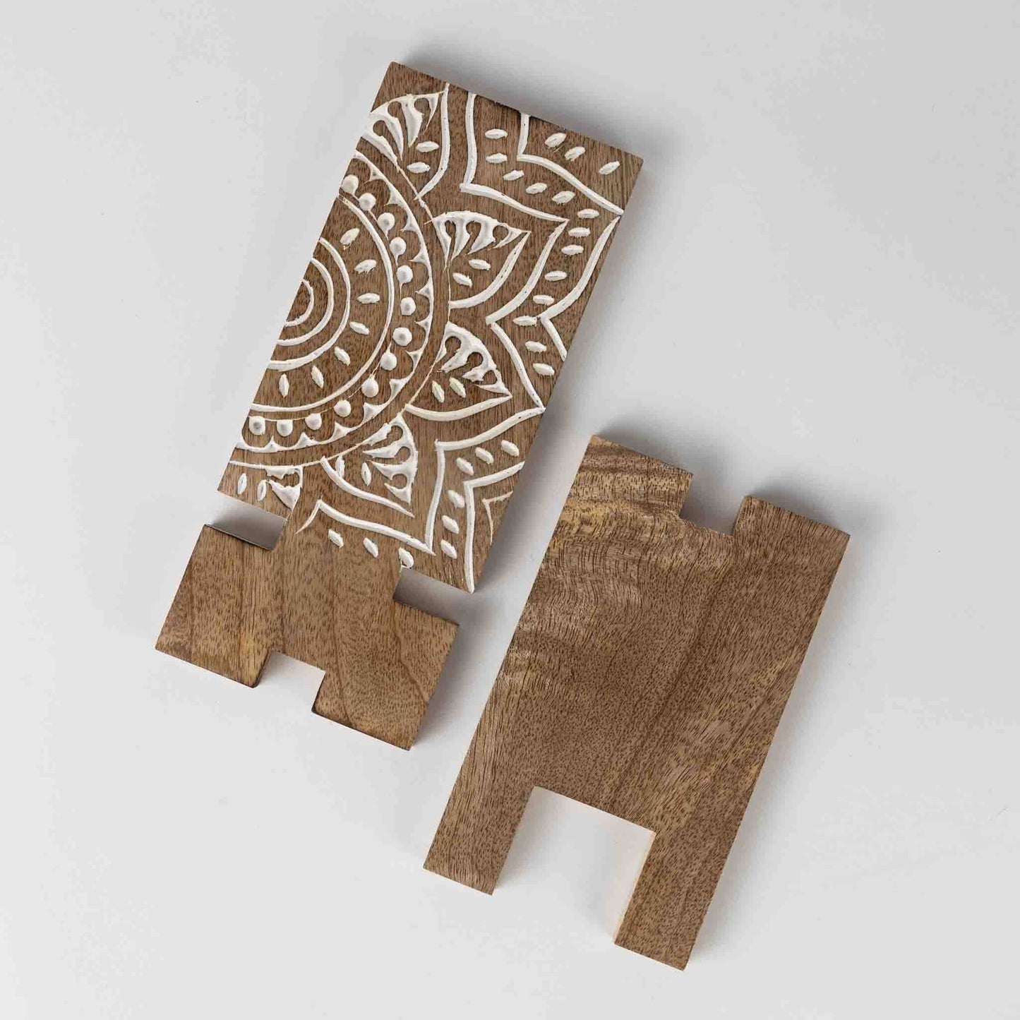 Mango Wood Phone Stand