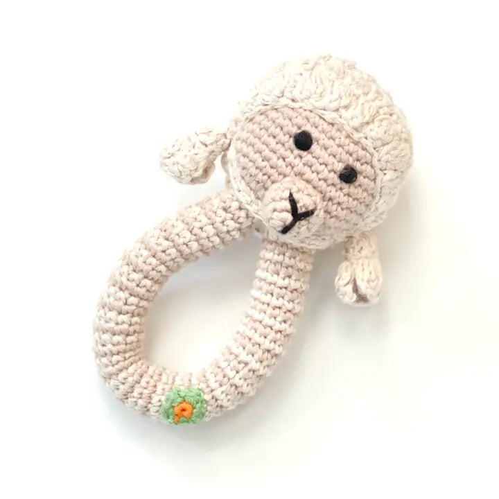 Plush Lamb Rattle