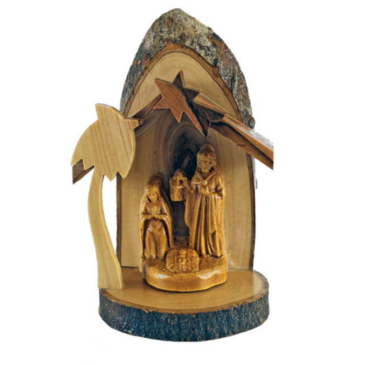 Olive Wood Christmas Nativity
