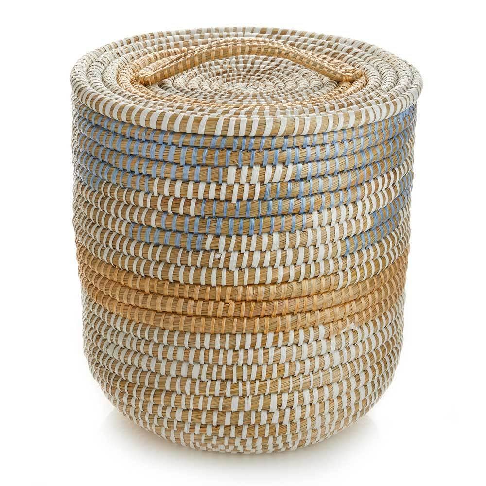 Lidded Seashore Basket