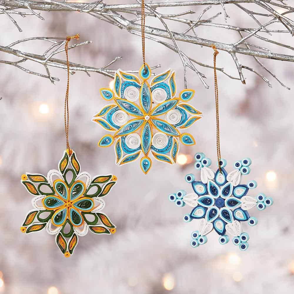 Quilled Snowflake Ornament