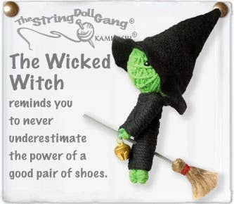 String Doll Keychain - The Wicked Witch