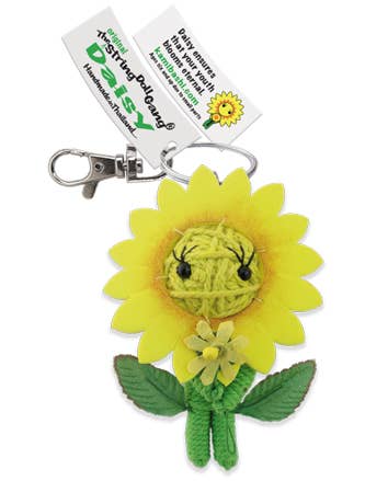 String Doll Keychain - Daisy