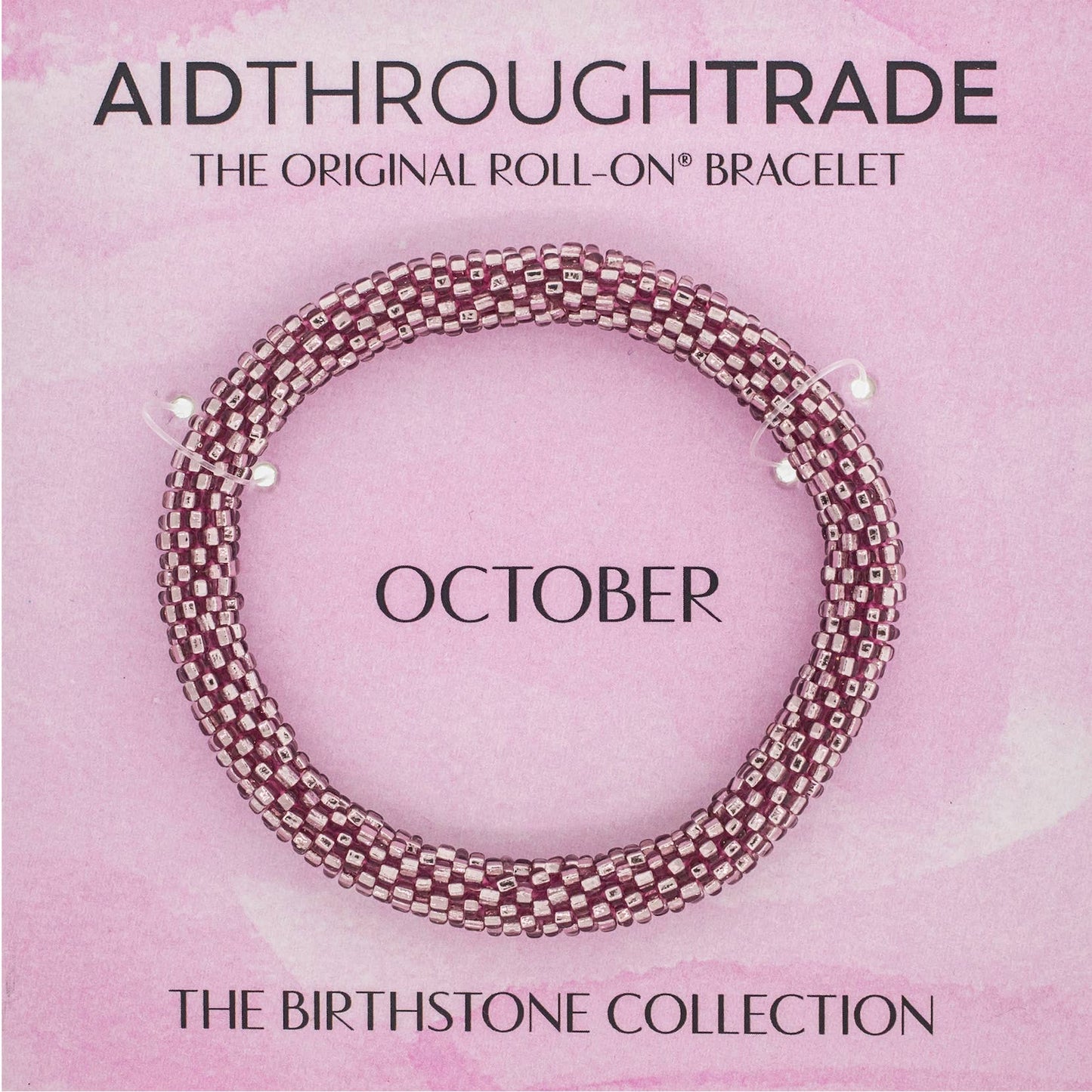 Roll-On® Bracelet- October Birthstone