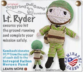 String Doll Keychain - Lt Ryder