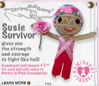 String Doll Keychain - Susie Survivor