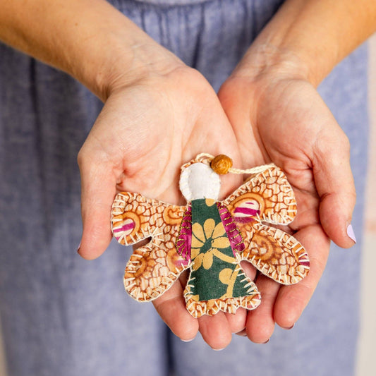Stitched Angel Ornament