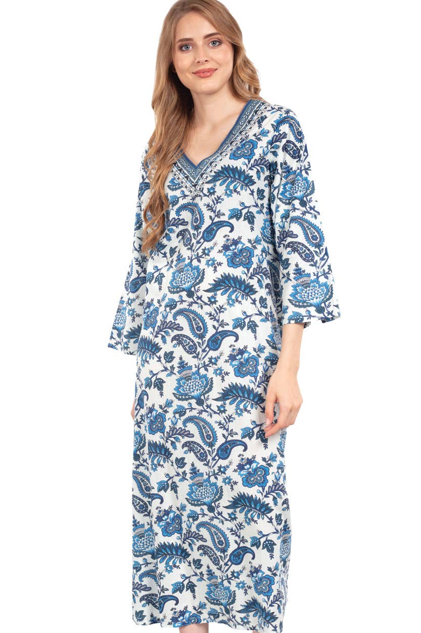 Maya Cotton Kaftan