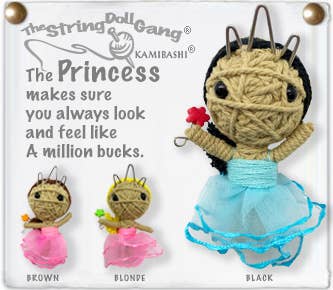 String Doll Keychain - The Princess