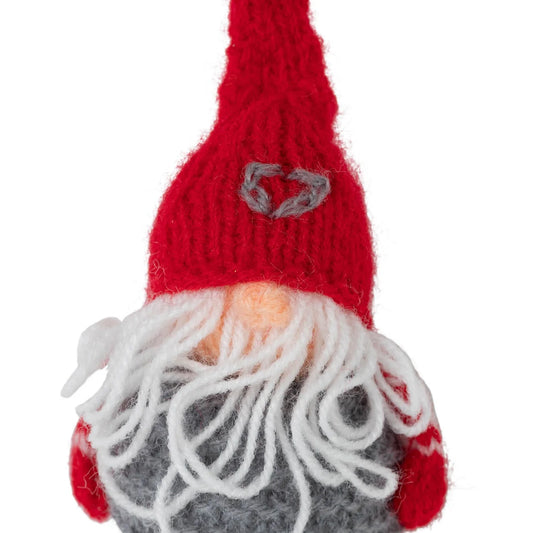 Santa Gnome Ornament