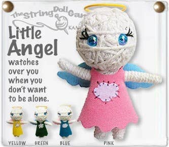 Little Angel String Doll Keychain