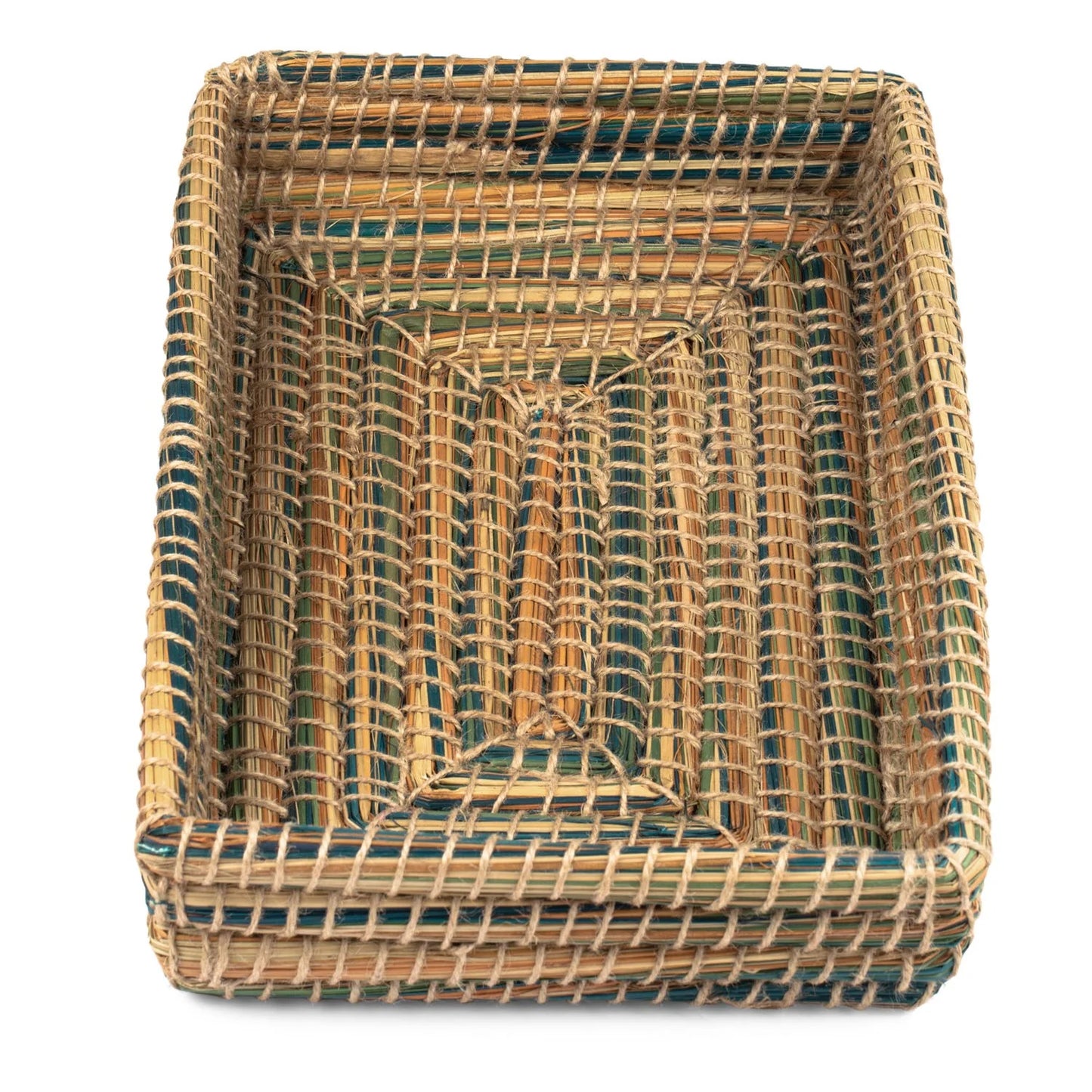 Multi-Colored Kaisa Casserole Basket