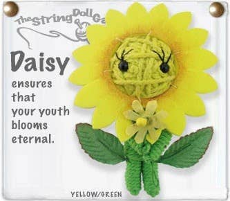 String Doll Keychain - Daisy