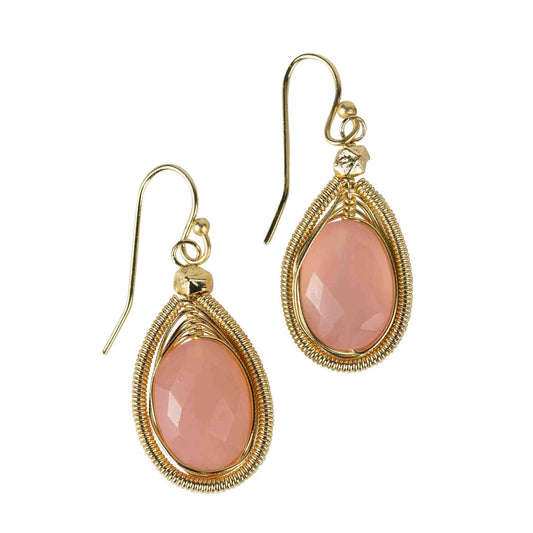 Rose Teardrop Earrings