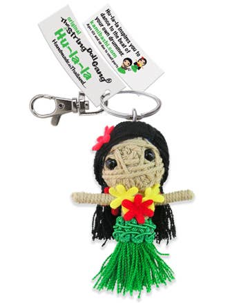 String Doll Keychain - Hu La La Girl