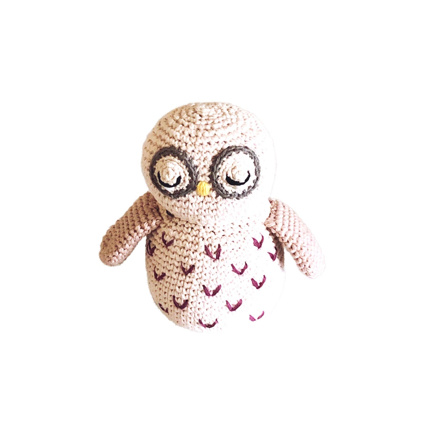 Plush Owl Rattle