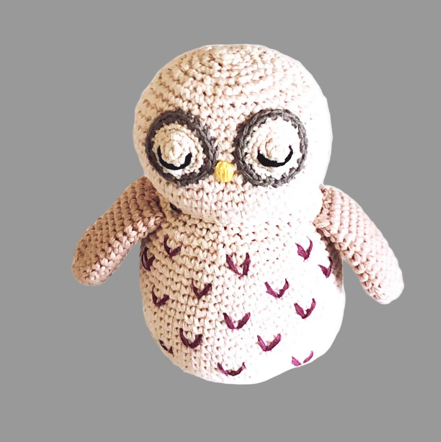 Plush Owl Rattle