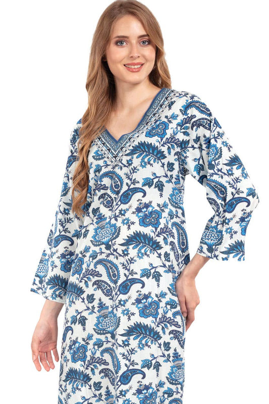 Maya Cotton Kaftan