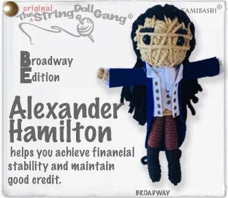 String Doll Keychain - Alexander Hamilton