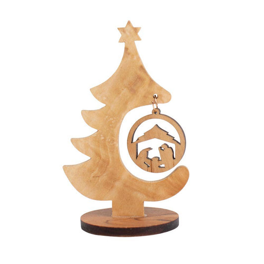 Olive Wood Christmas Tree