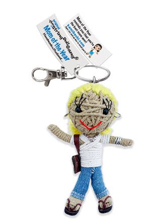 String Doll Keychain - Mom of the Year