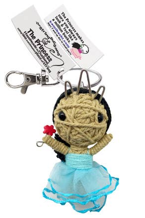 String Doll Keychain - The Princess
