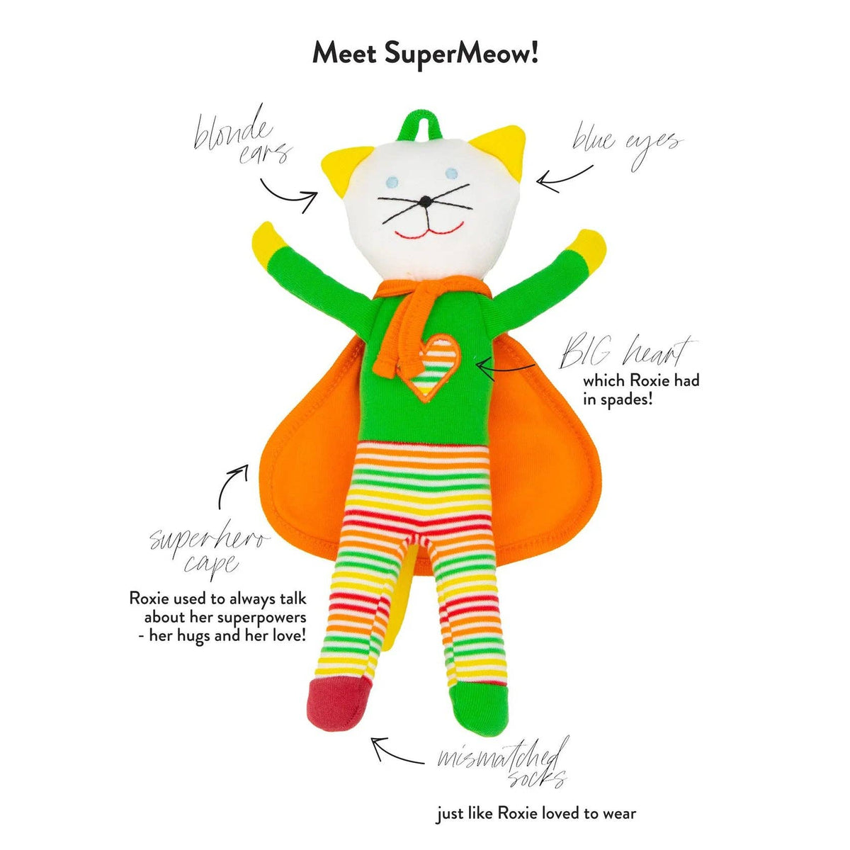 Scrappy Supermeow Cat