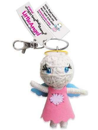 Little Angel String Doll Keychain