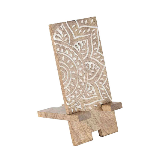 Mango Wood Phone Stand